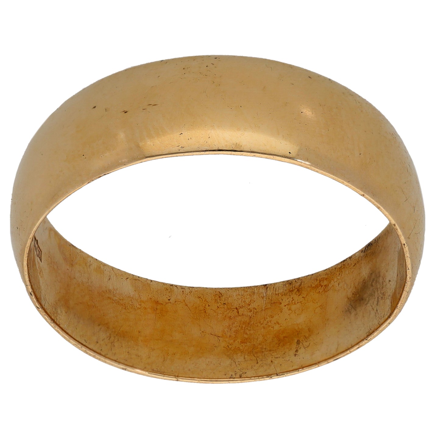 9ct Gold Plain Wedding Ring Size Z+2