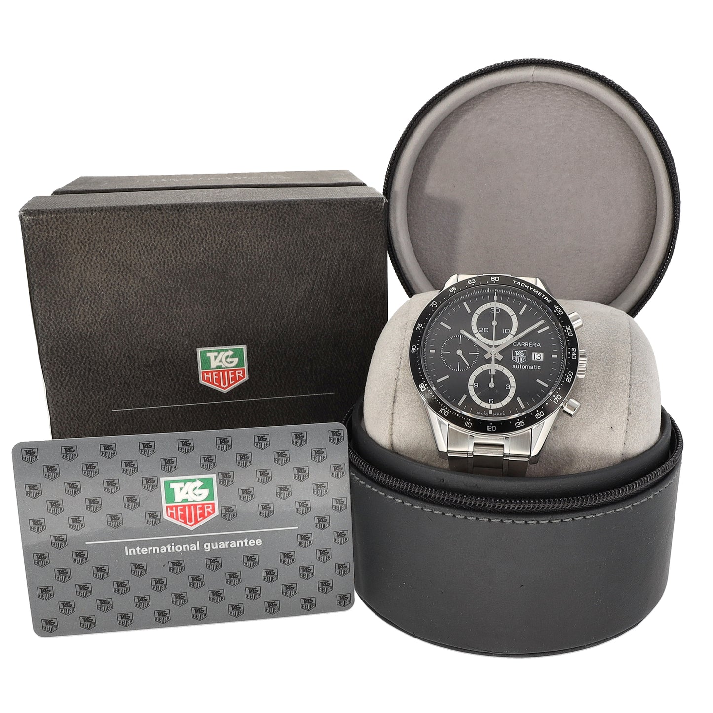 Tag Heuer Carrera CV2010 41mm Stainless Steel Watch