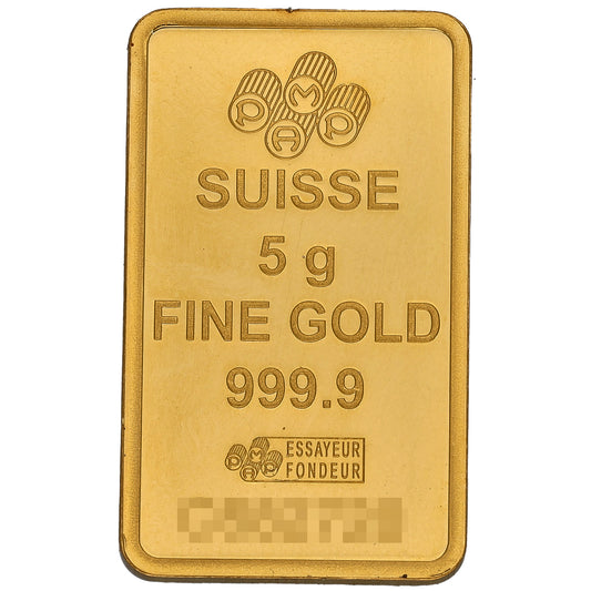 24ct 5g Gold Bar
