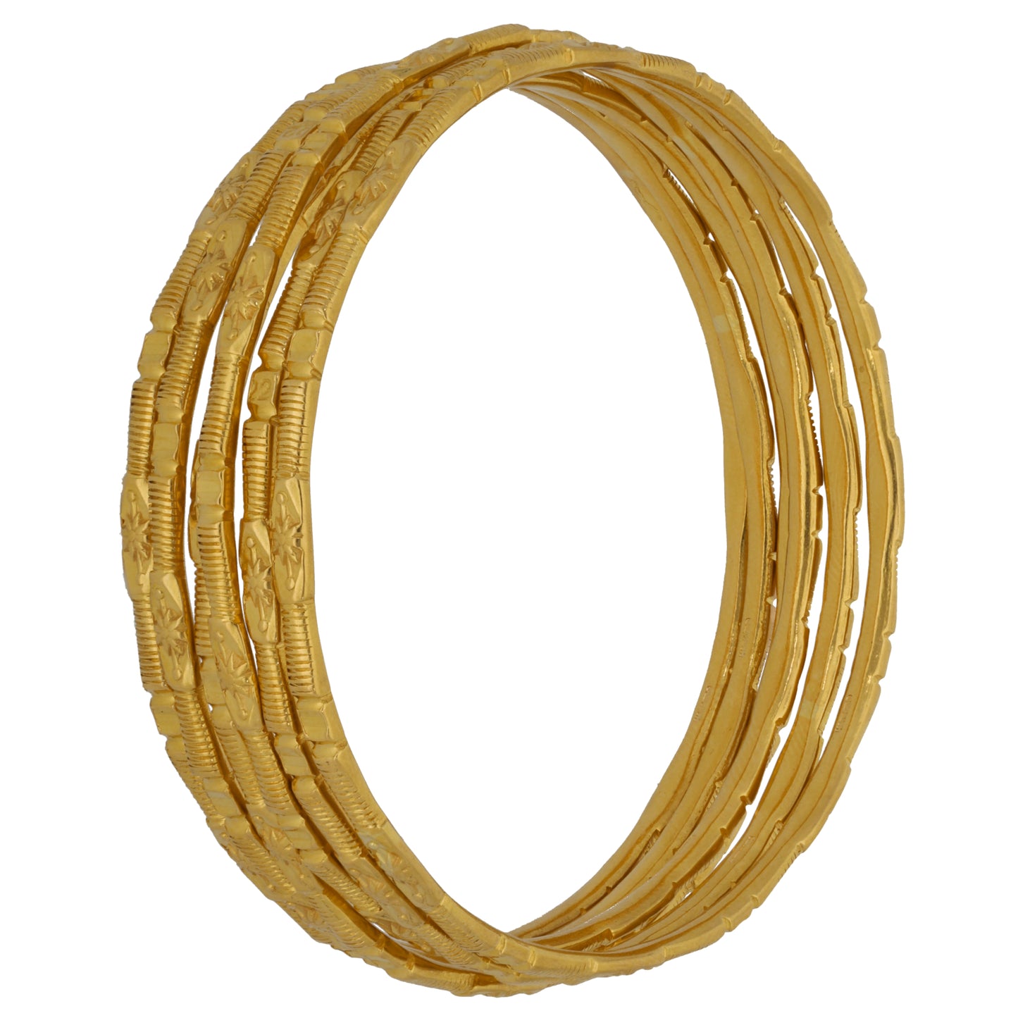 18ct Gold Set of Bangles