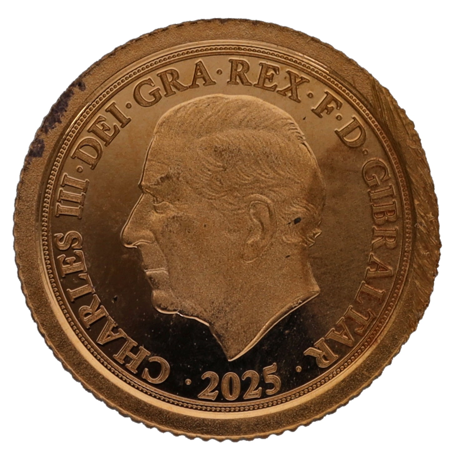 22ct Gold King Charles III Eighth Sovereign Coin 2025