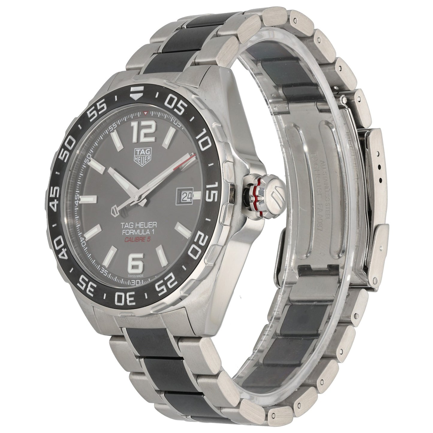 Tag Heuer Formula 1 WAZ2011 43mm Stainless Steel Watch