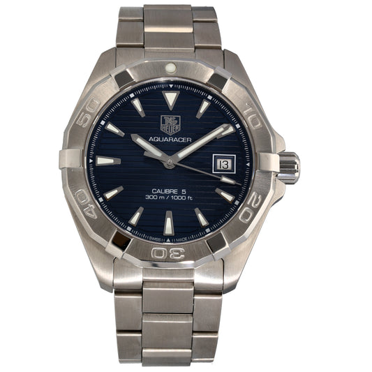 Tag Heuer Aquaracer WAY2112 41mm Stainless Steel Watch