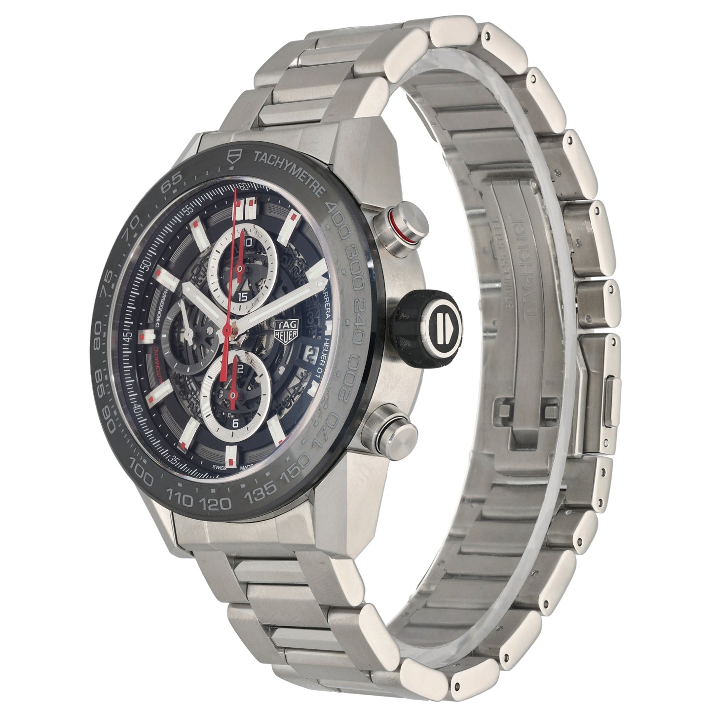 Tag Heuer Carrera CAR2A1W-0 46mm Stainless Steel Watch