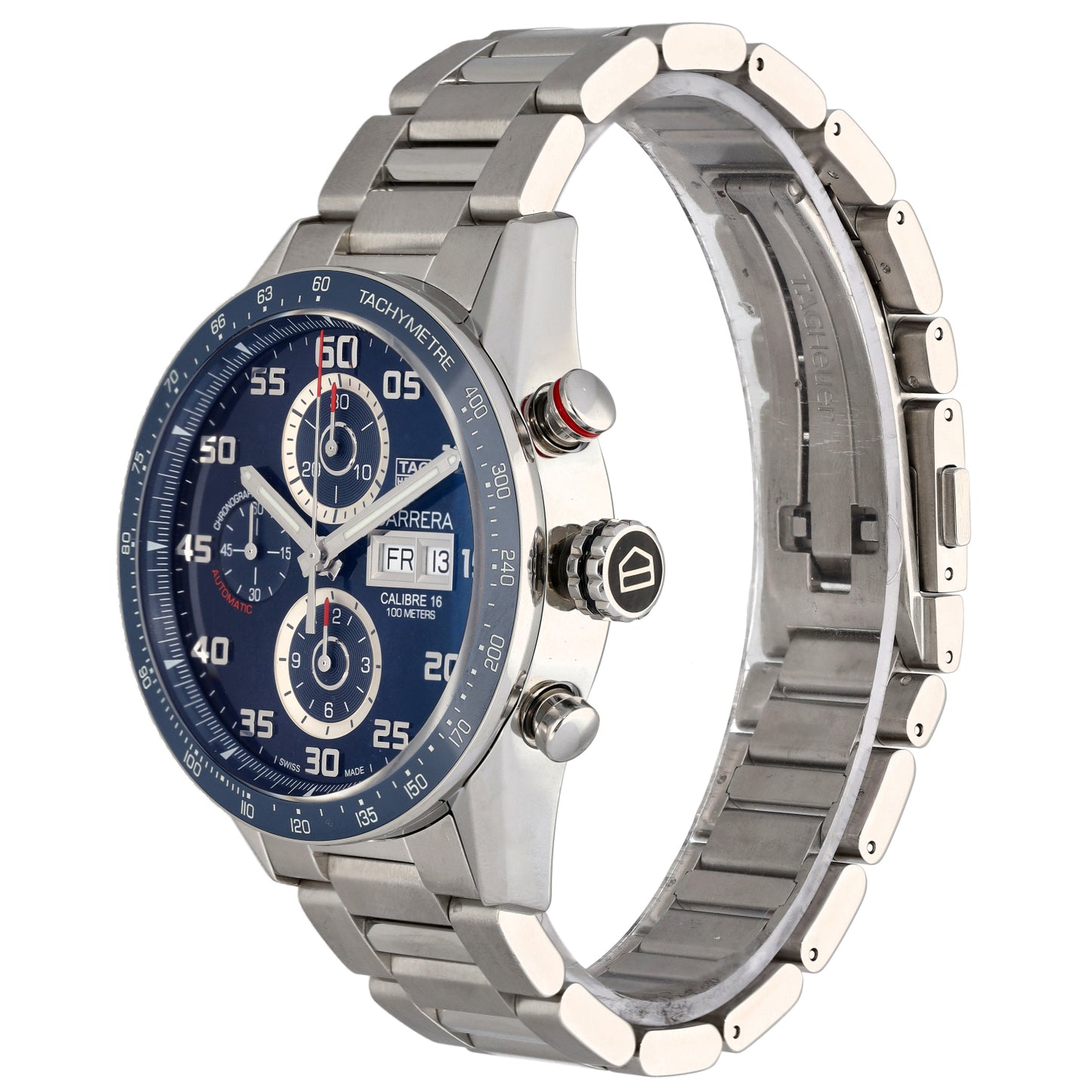 Tag Heuer Carrera CV2A1V 43mm Stainless Steel Watch