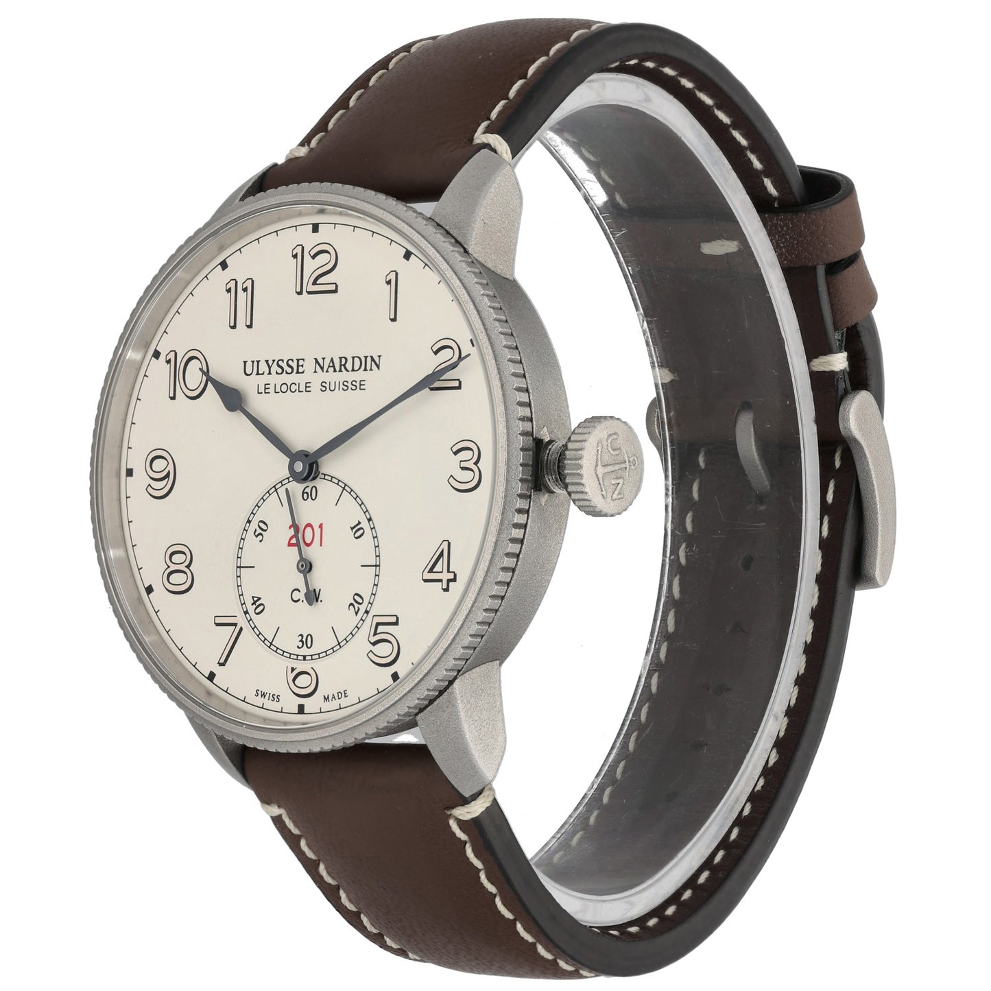 Ulysse Nardin Marine Torpilleur Military 1183320 44mm Stainless Steel Watch