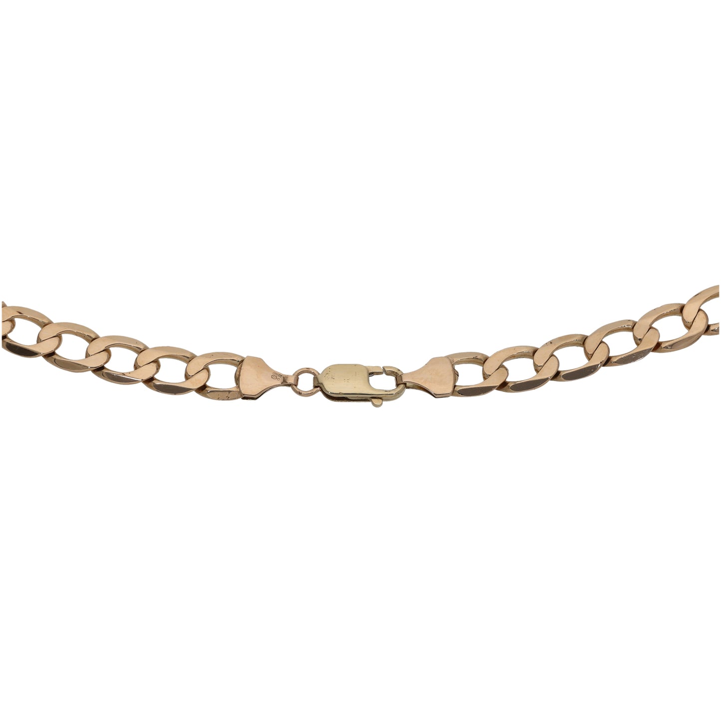 9ct Gold Curb Chain 20"