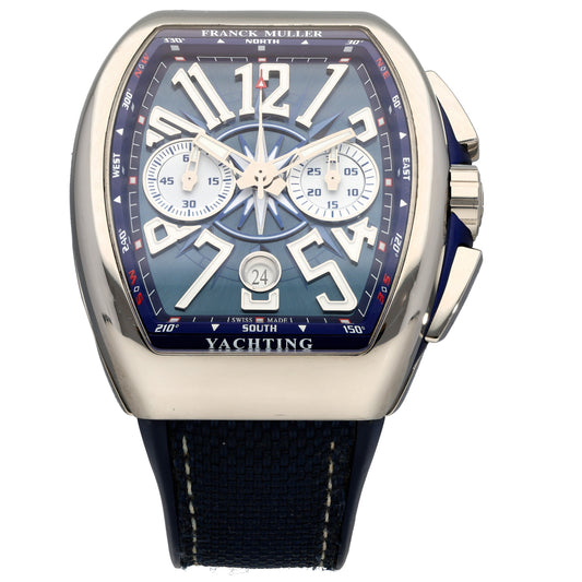 Franck Muller Vanguard Yachting V 45 CC DT 44mm Stainless Steel Watch