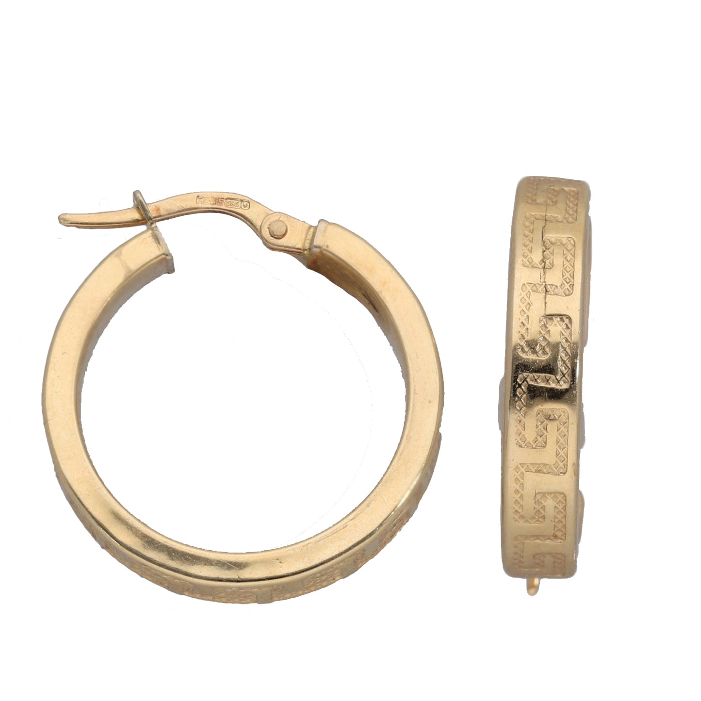 14ct Gold Hoop Earrings