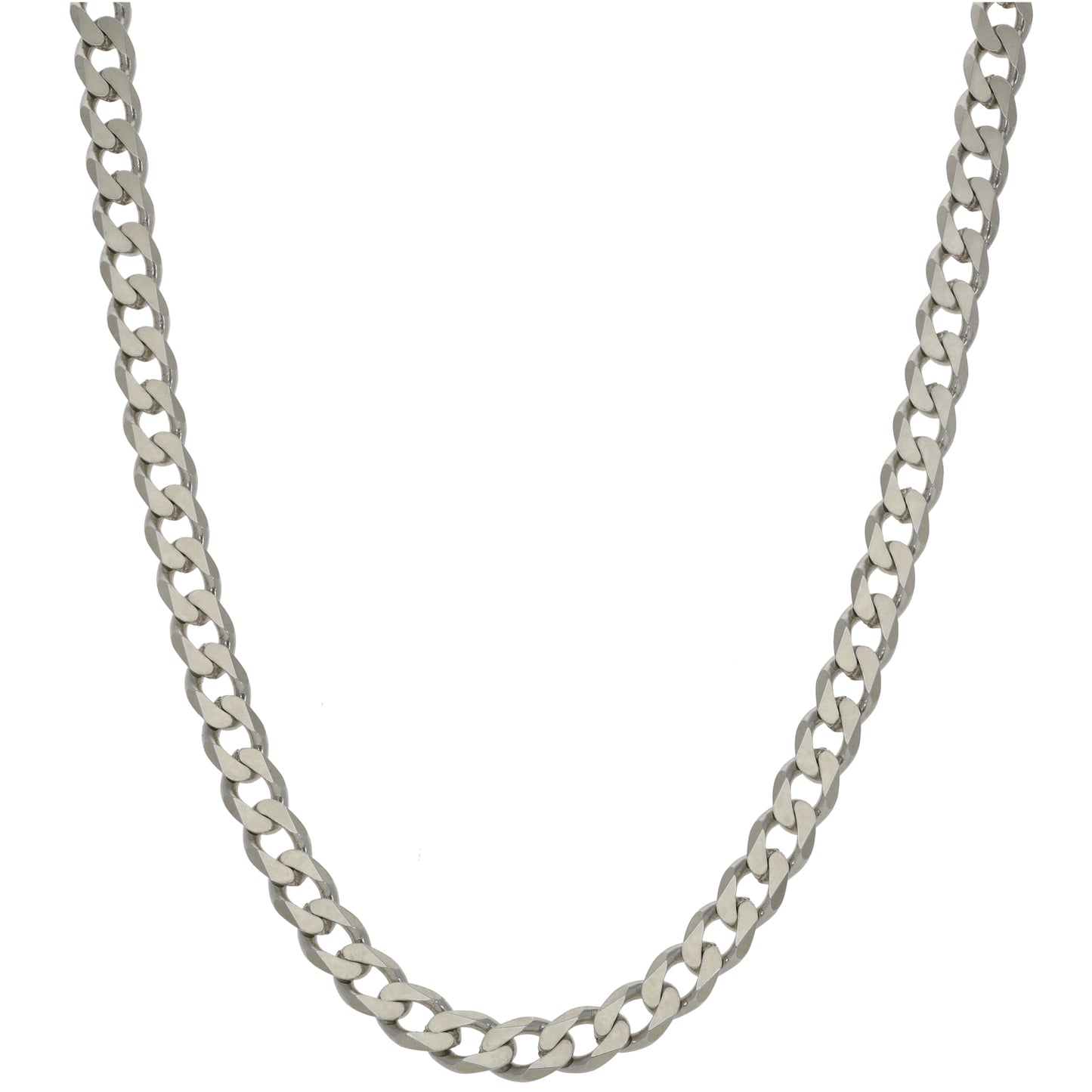 Sterling Silver Curb Chain 20"