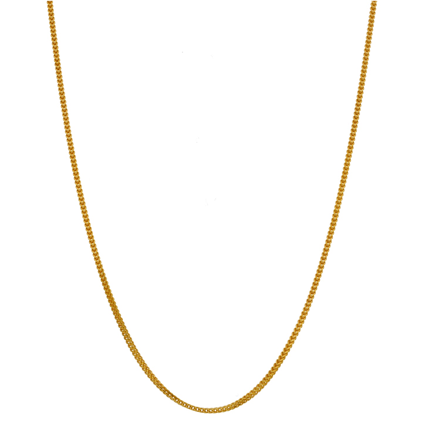 22ct Gold Box Chain 20"