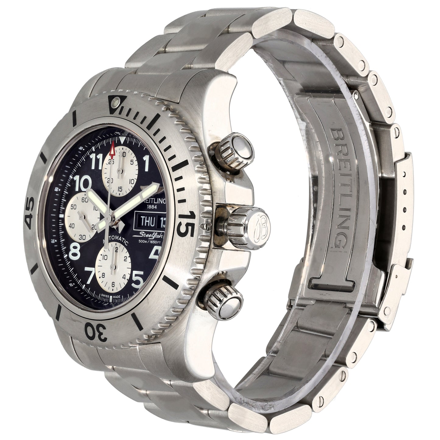 Breitling Superocean II A13341 44mm Stainless Steel Watch