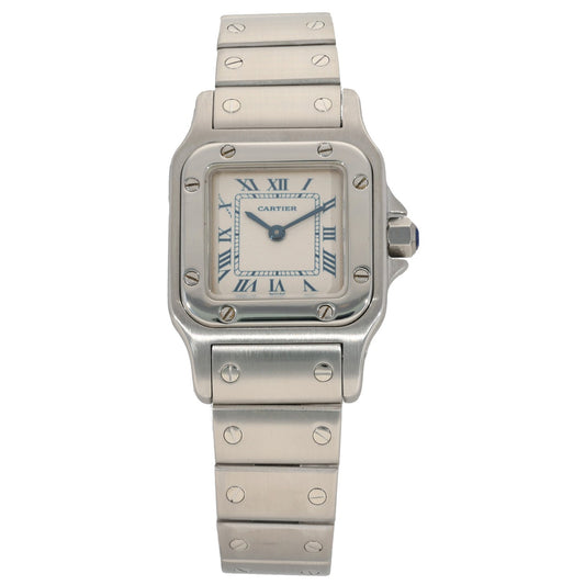 Cartier Santos Galbee W20017D6 23mm Stainless Steel Watch