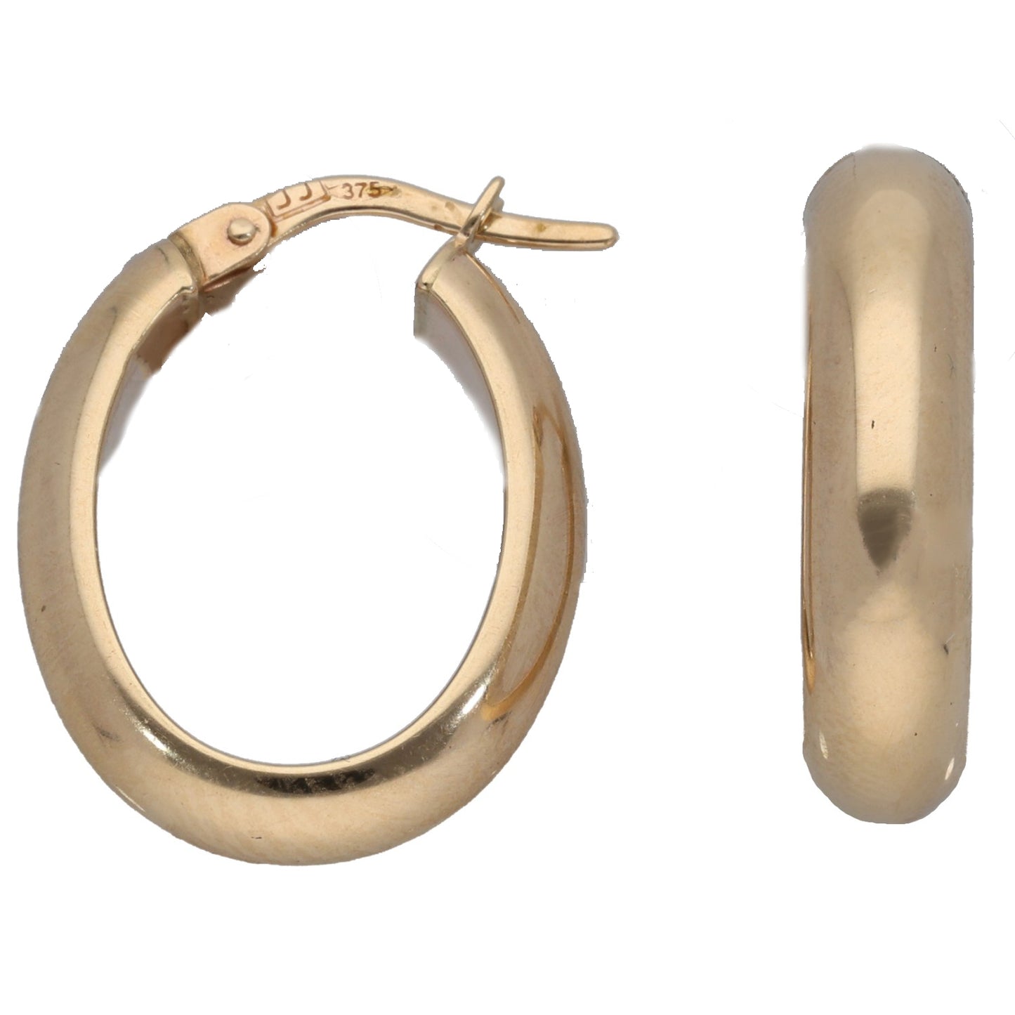 9ct Gold Hoop Earrings