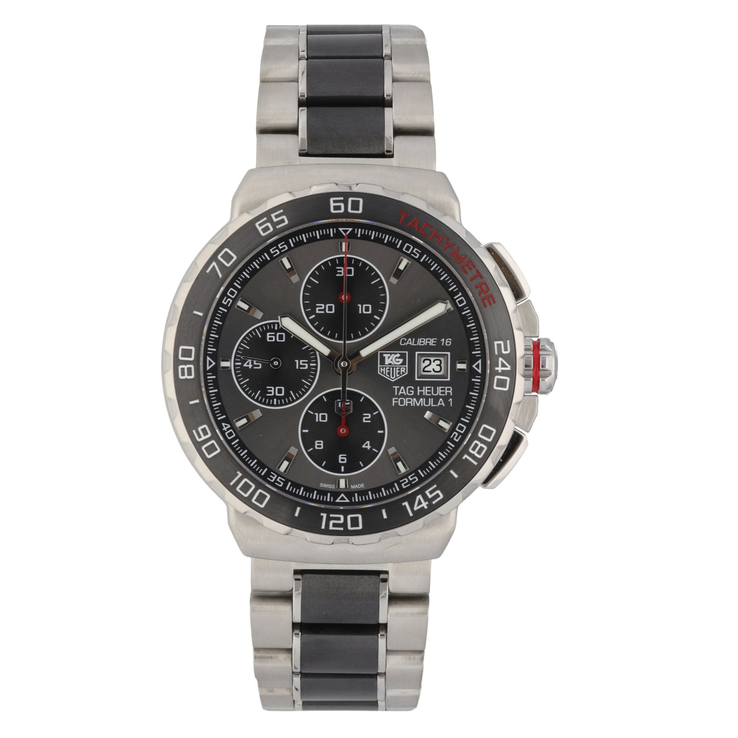 Tag Heuer Formula 1 CAU2011 44mm Stainless Steel Watch