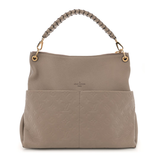 Louis Vuitton Maida Hobo Monogram Empreinte Leather Bag - Tourterelle