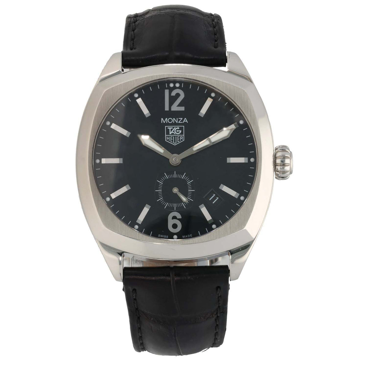 Tag Heuer Monza WR2110 38mm Stainless Steel Watch