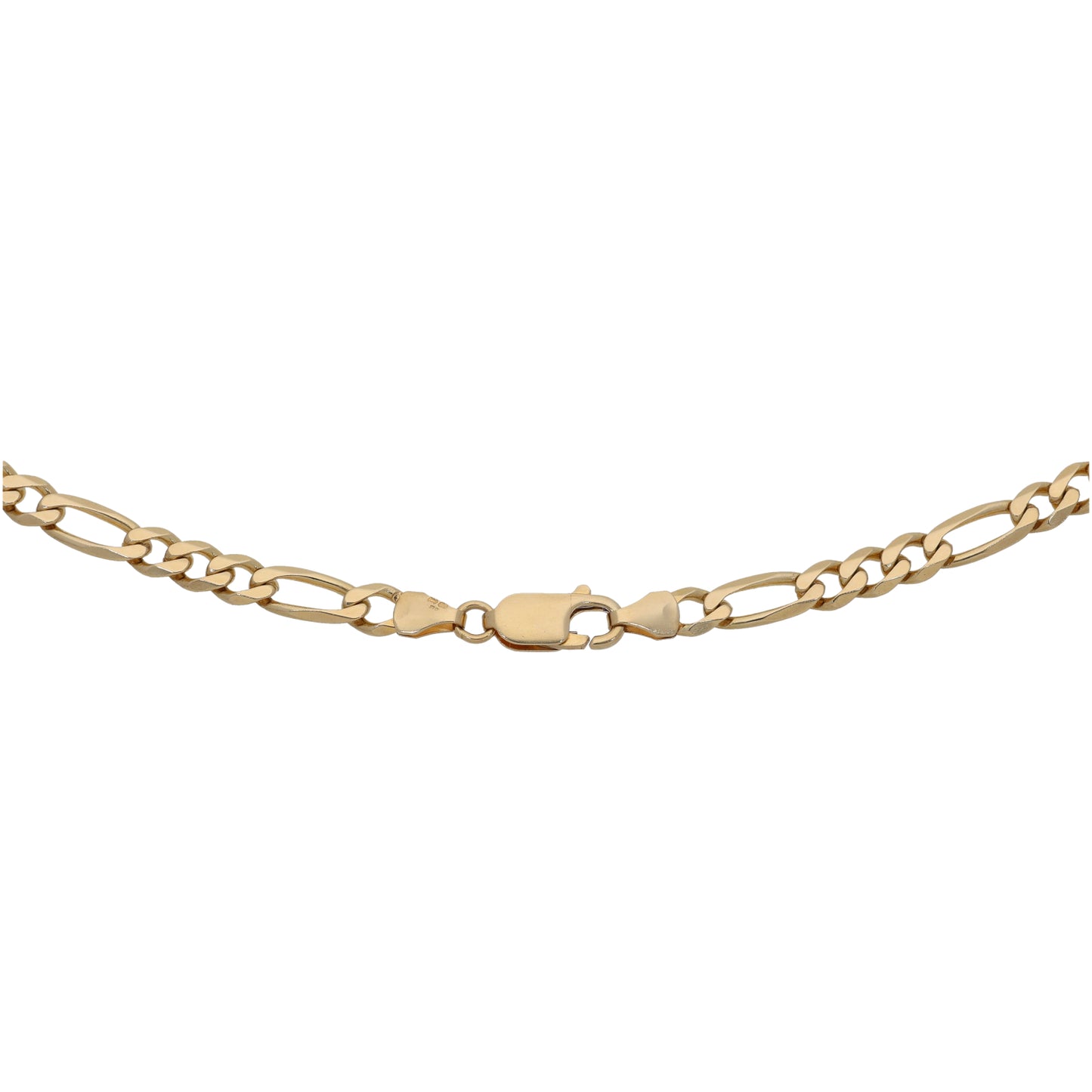 9ct Gold Figaro Chain 26"