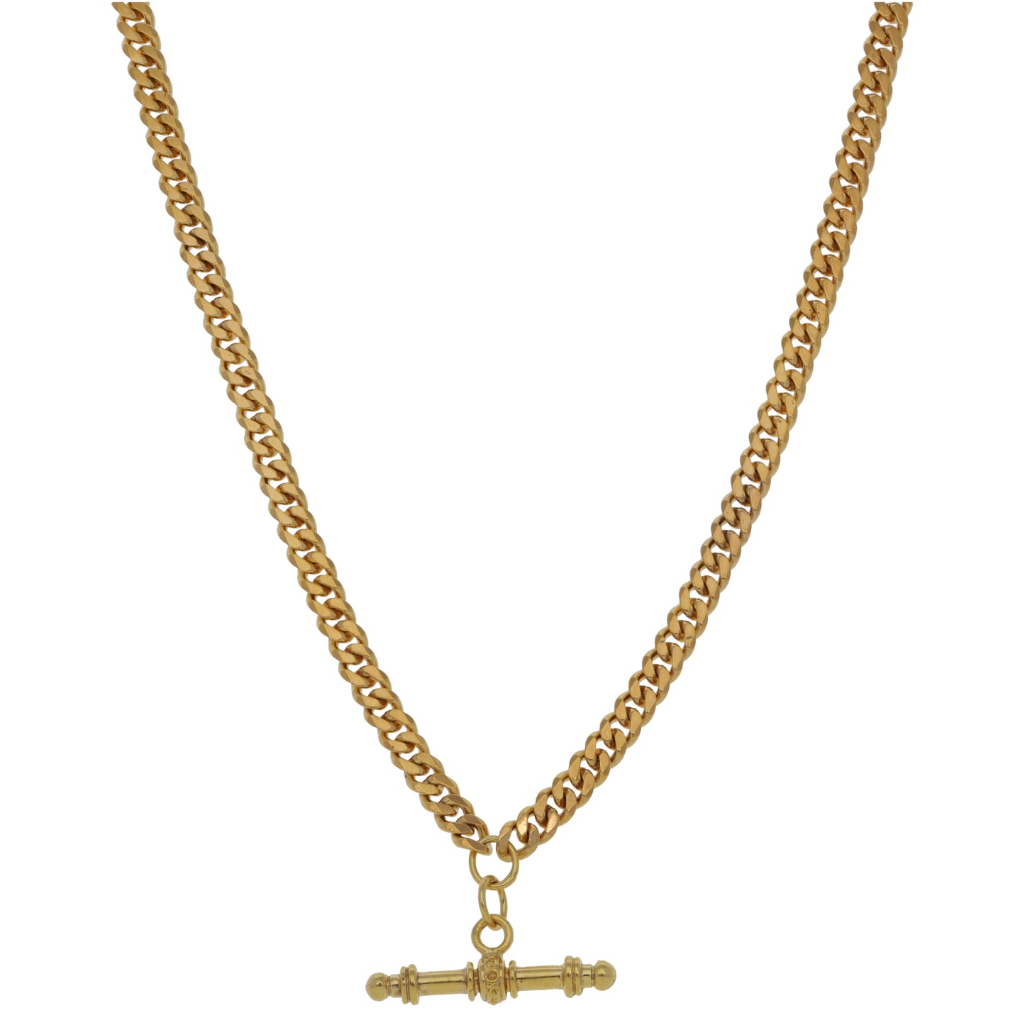 9ct Gold Fob/Watch Chain 22"