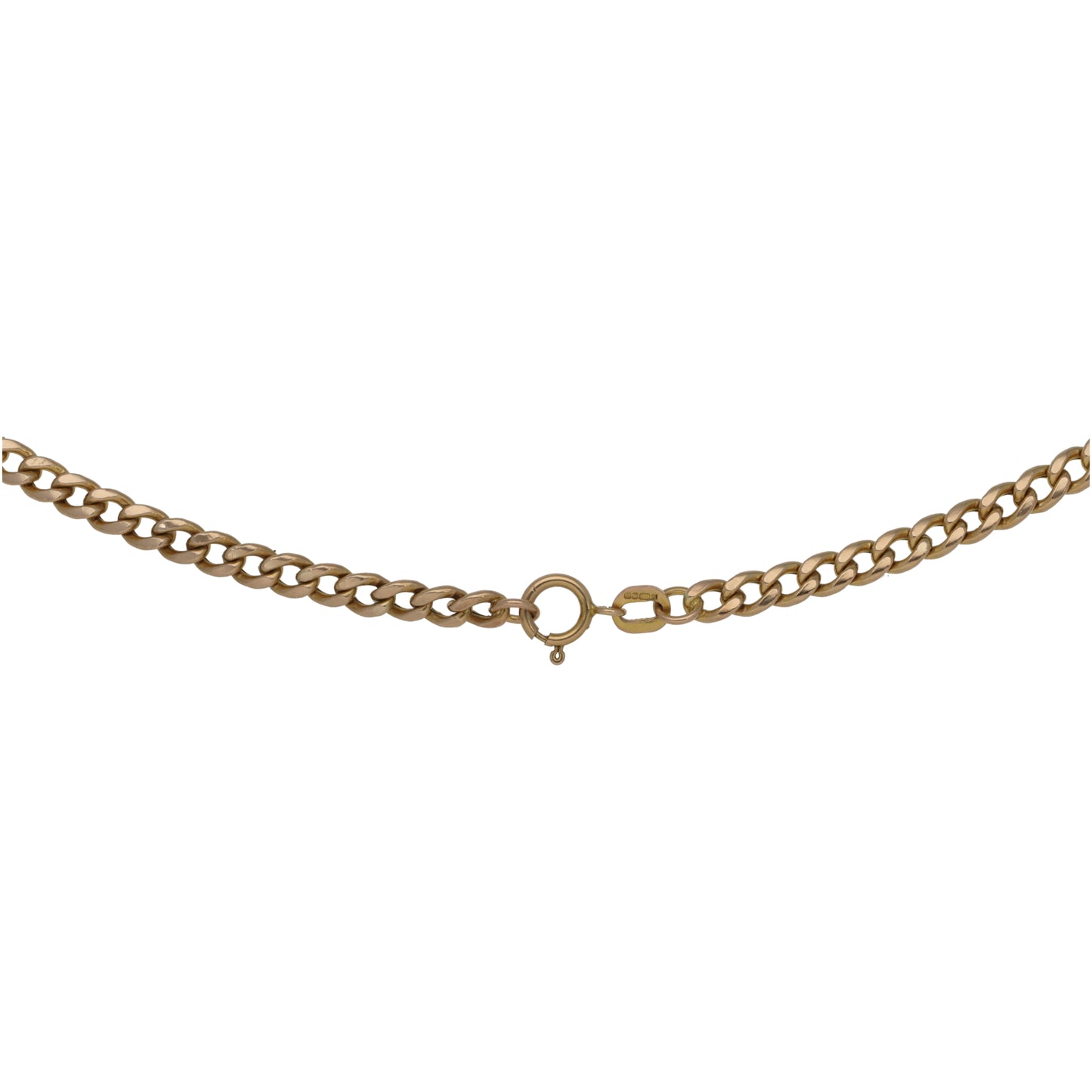 9ct Gold Curb Chain 24"