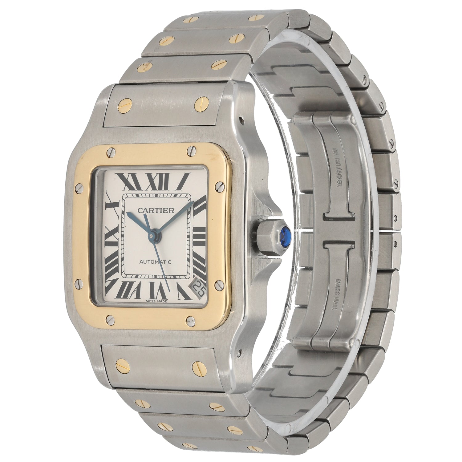 Cartier Santos Galbee 2823 32mm Bi Colour Watch H T