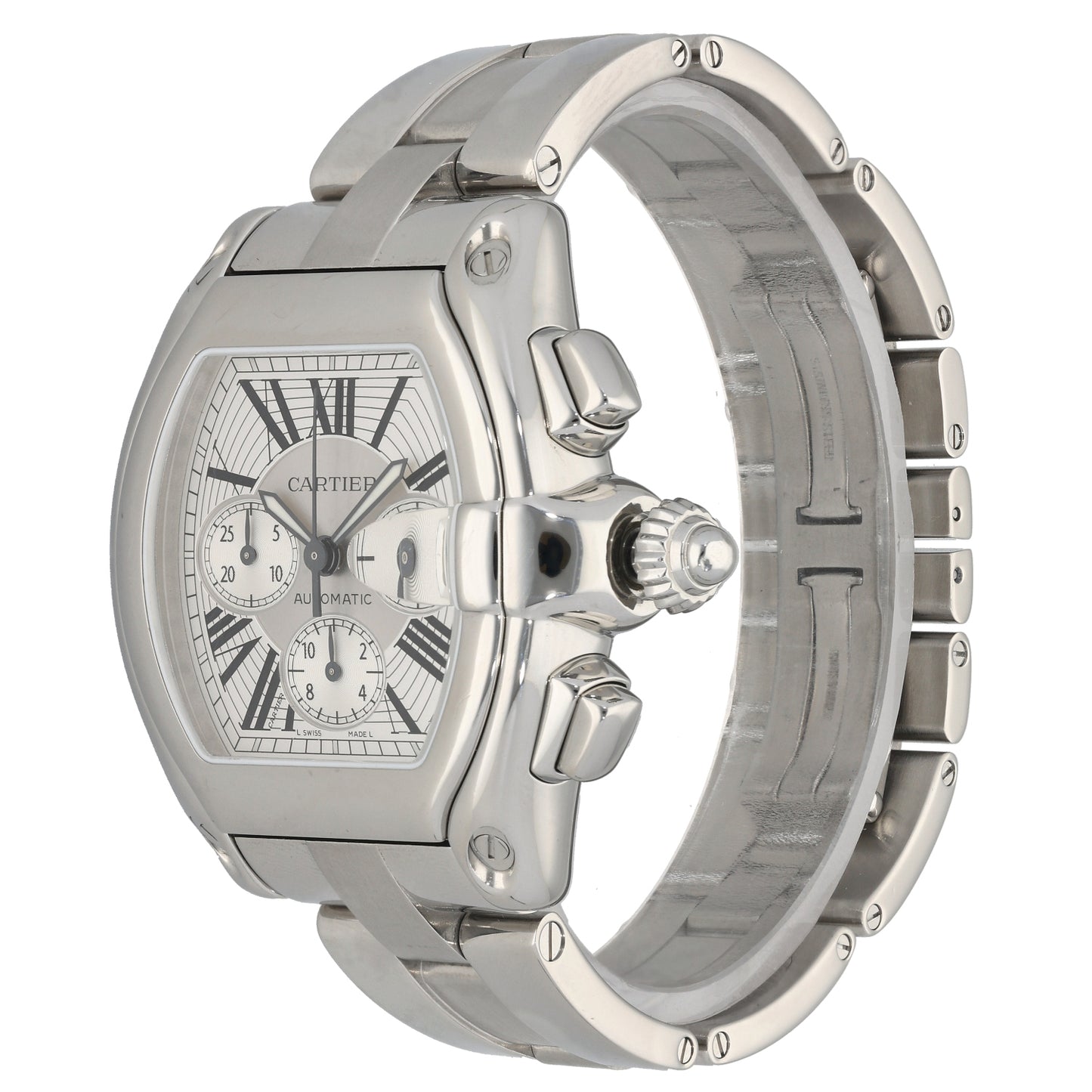 Cartier Roadster 2618 42mm Stainless Steel Watch