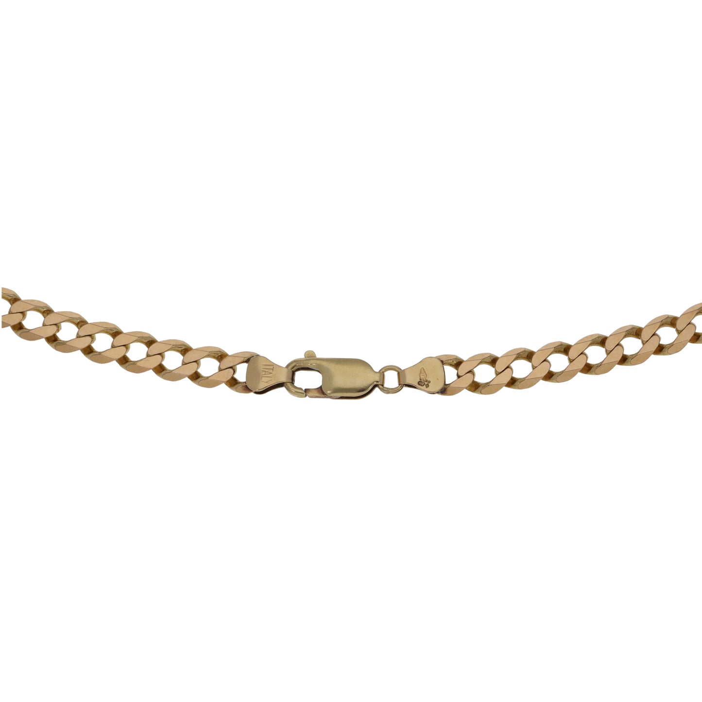 9ct Gold Curb Chain 24"