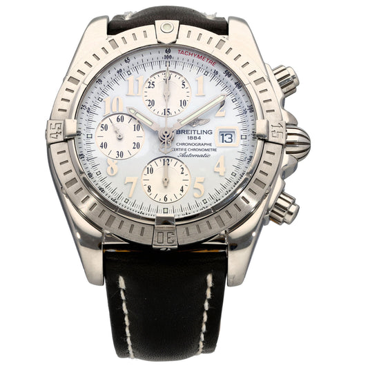 Breitling Chronomat Evolution A13356 43mm Stainless Steel Watch