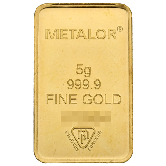 24ct 5g Gold Bar