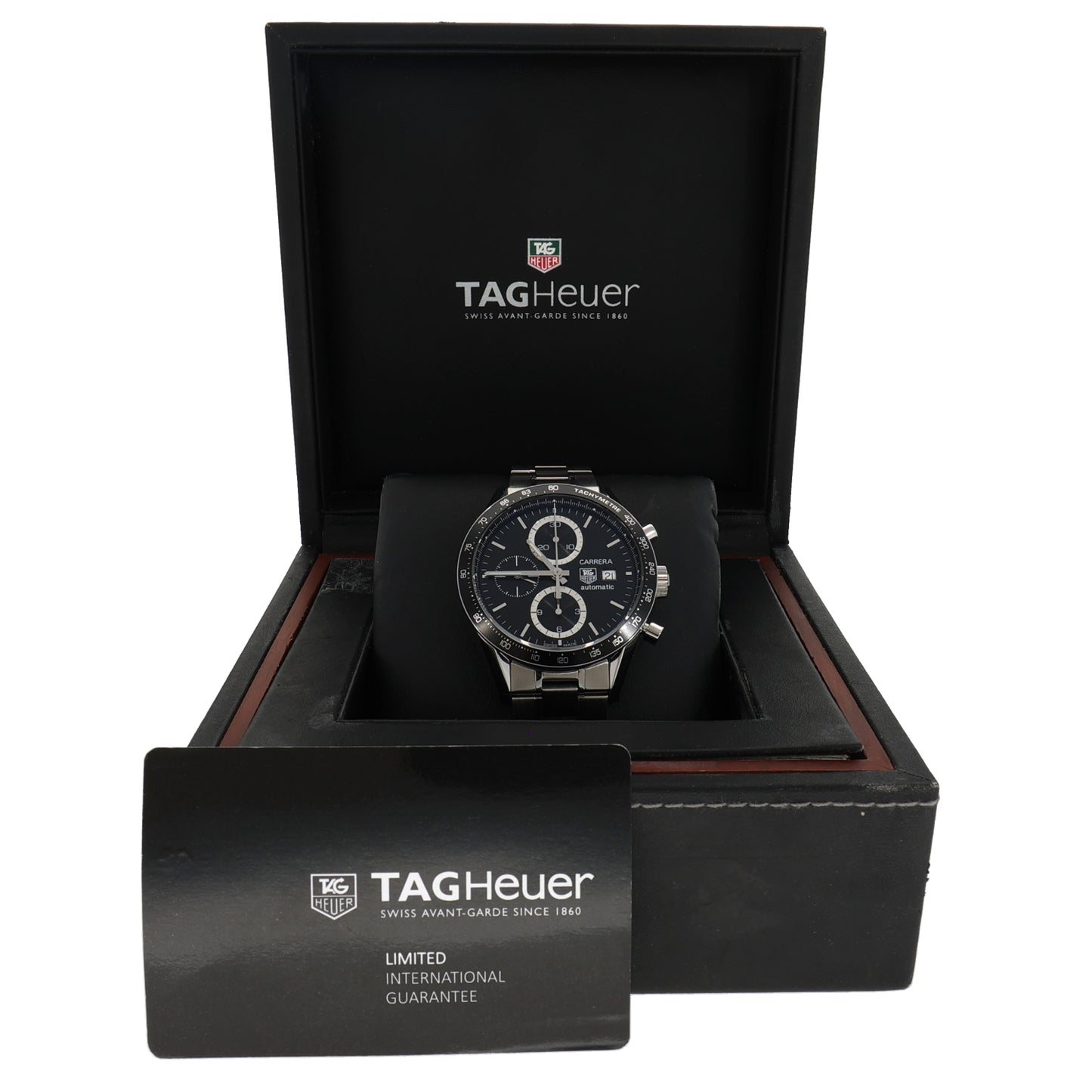 Tag Heuer Carrera CV2010 42mm Stainless Steel Watch