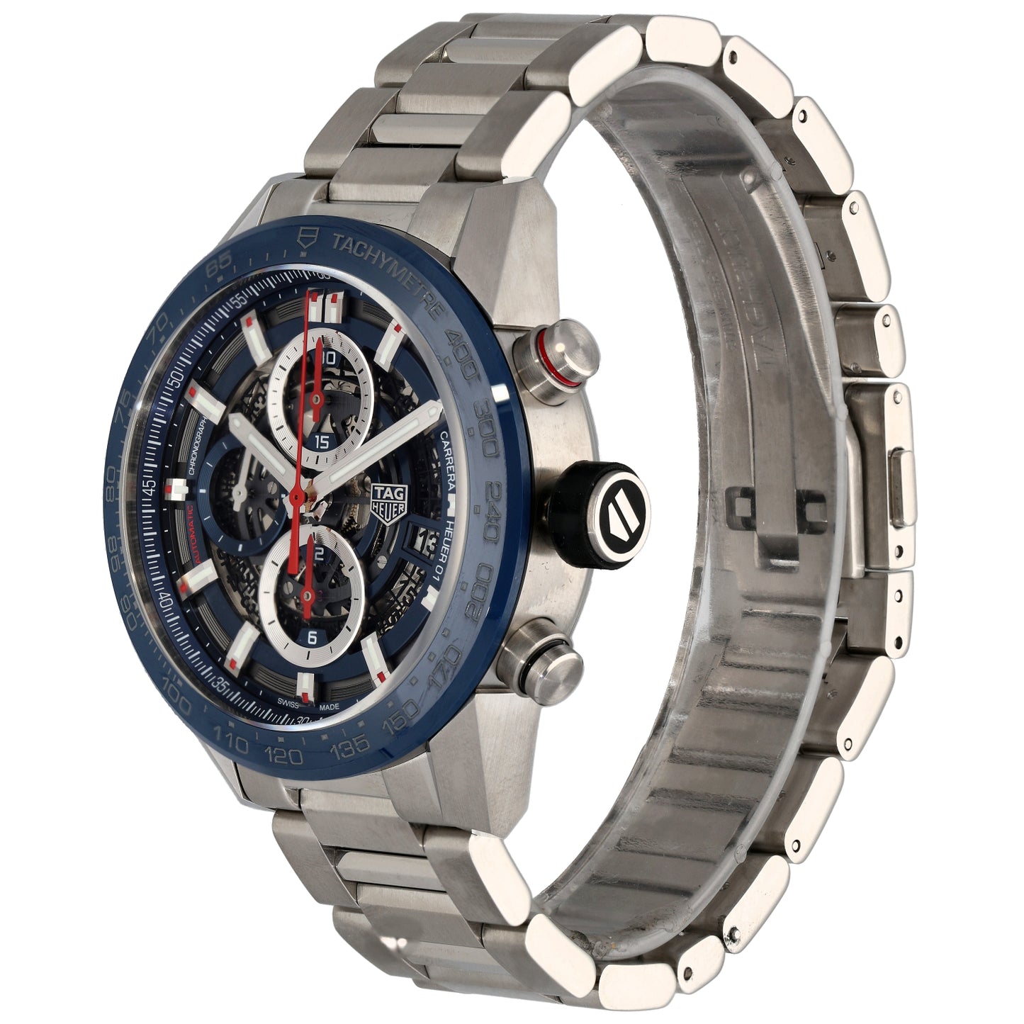Tag Heuer Carrera CAR201T-0 43mm Stainless Steel Watch