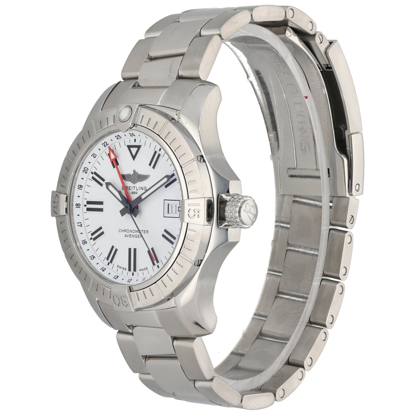 Breitling Avenger GMT 43 A32397 43mm Stainless Steel Watch