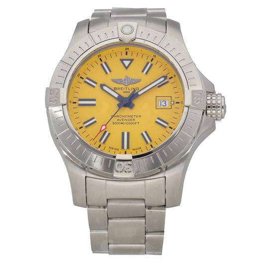 Breitling Avenger A17319 45mm Stainless Steel Watch