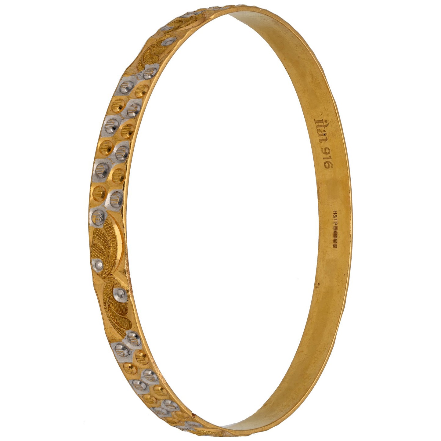 22ct Gold Alternative Bangle