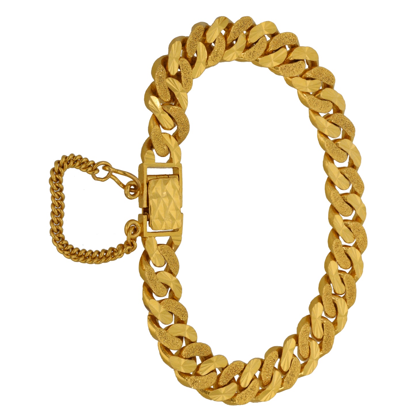 22ct Gold Curb Bracelet