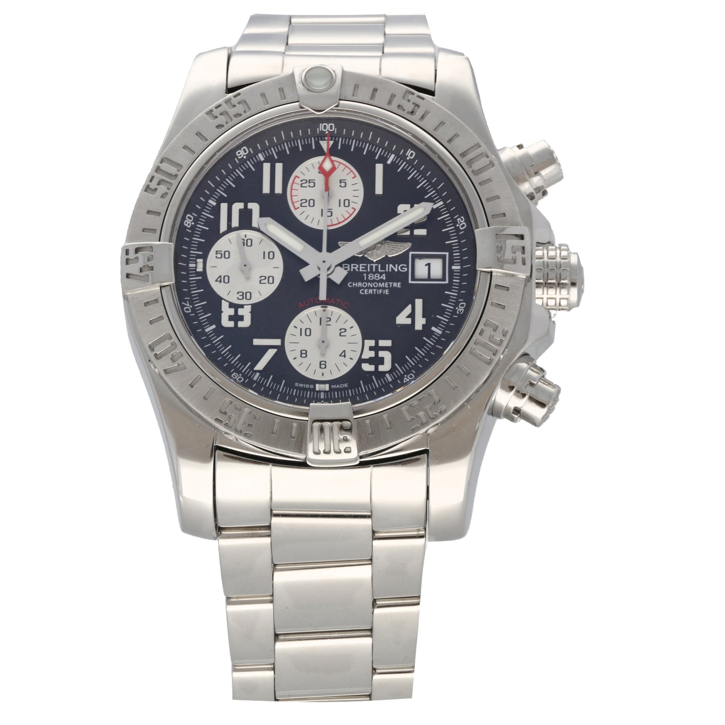 Breitling Avenger II A13381 43mm Stainless Steel Watch