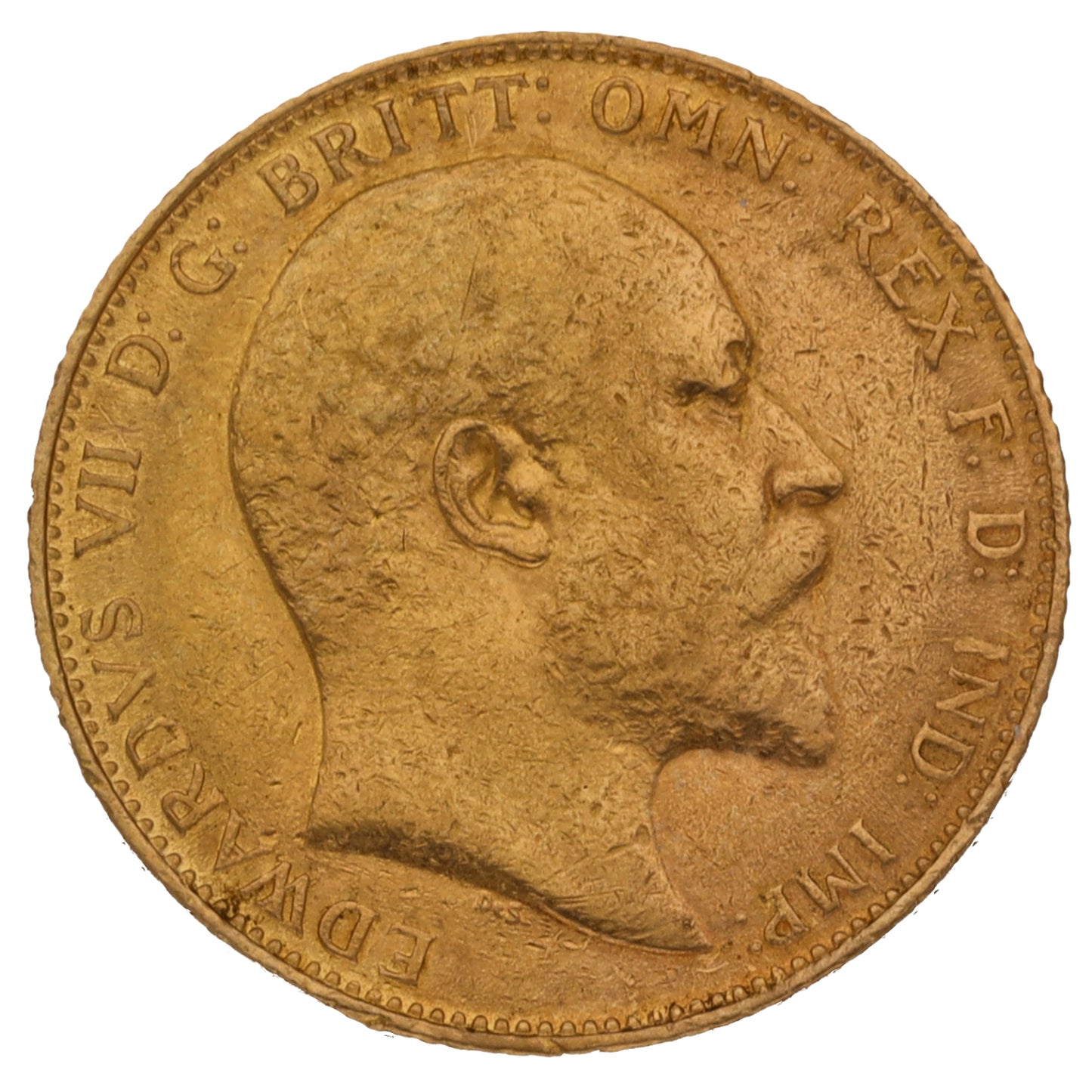 22ct Gold King Edward VII Full Sovereign Coin 1907