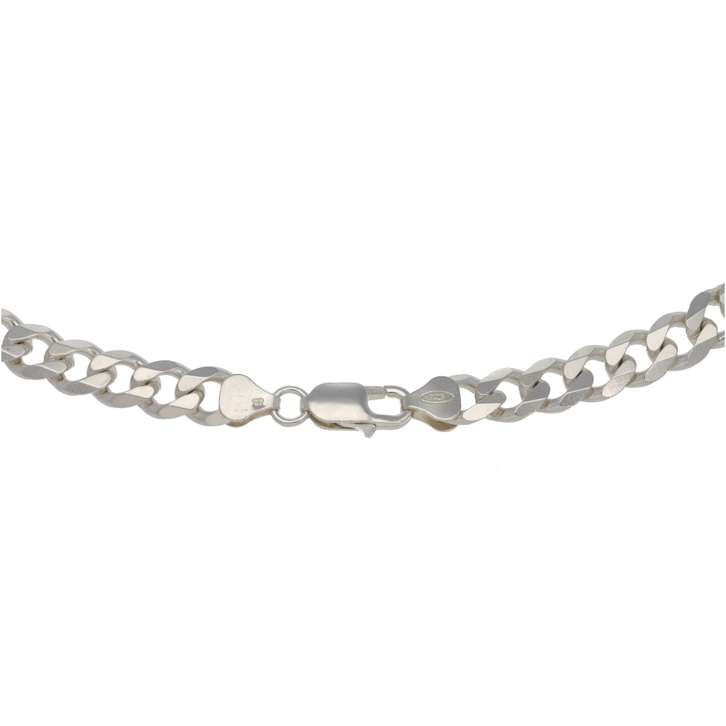 Sterling Silver Curb Chain 22"