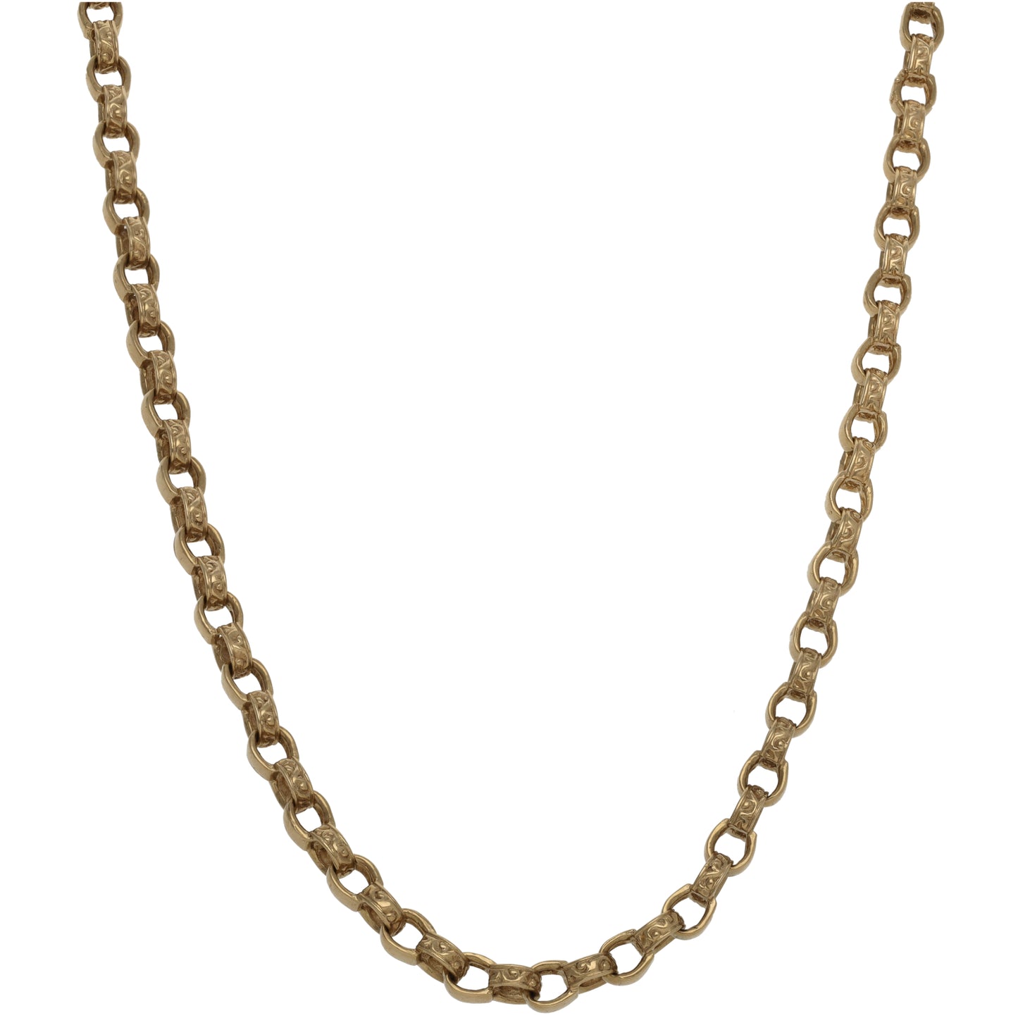 9ct Gold Belcher Chain 30"