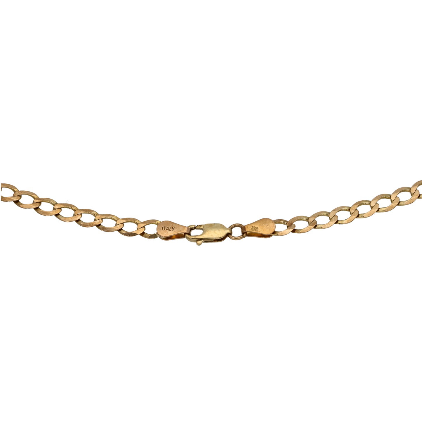 9ct Gold Curb Chain 20"