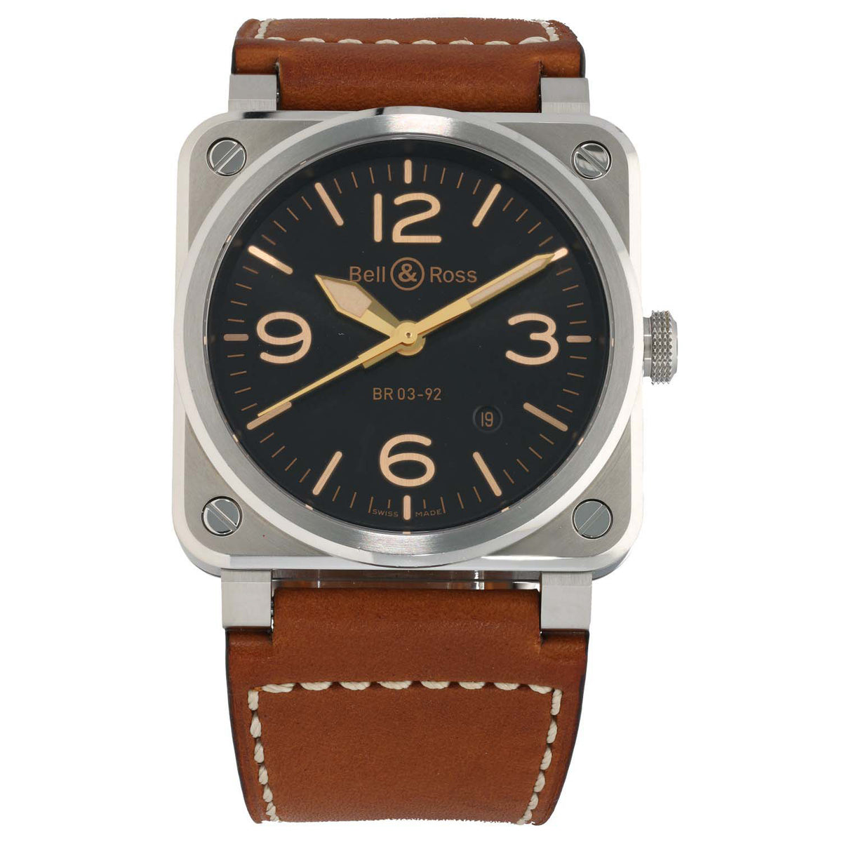 Bell & Ross BR03 BR03-92 42mm Stainless Steel Watch