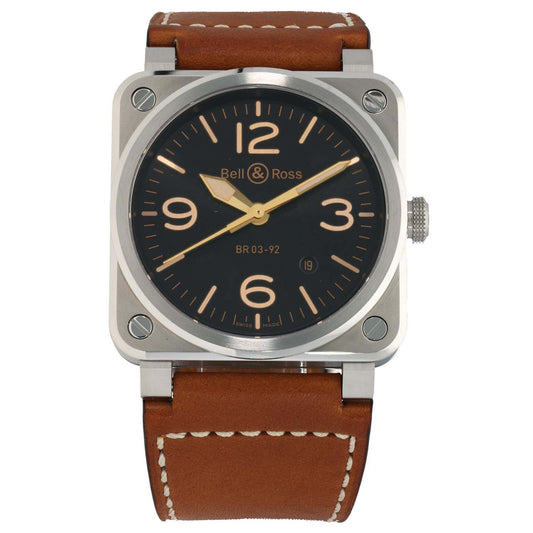Bell & Ross BR03 BR03-92 42mm Stainless Steel Watch