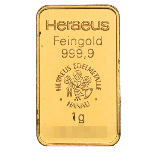 24ct 1g Gold Bar