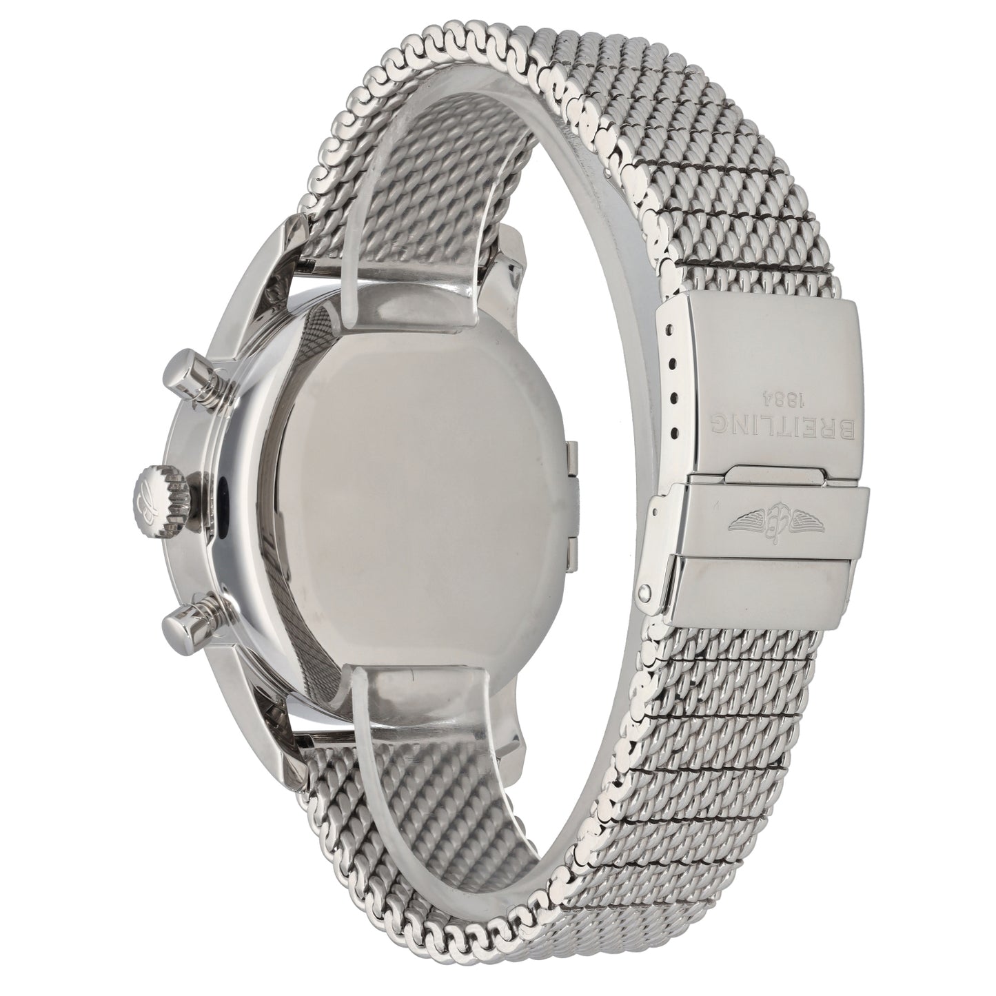 Breitling Transocean AB0154 43mm Stainless Steel Watch