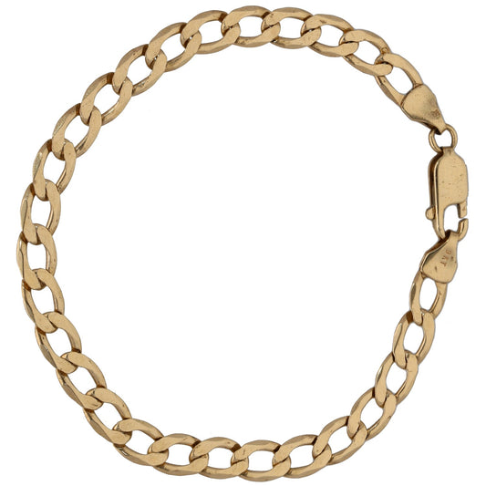9ct Gold Curb Bracelet
