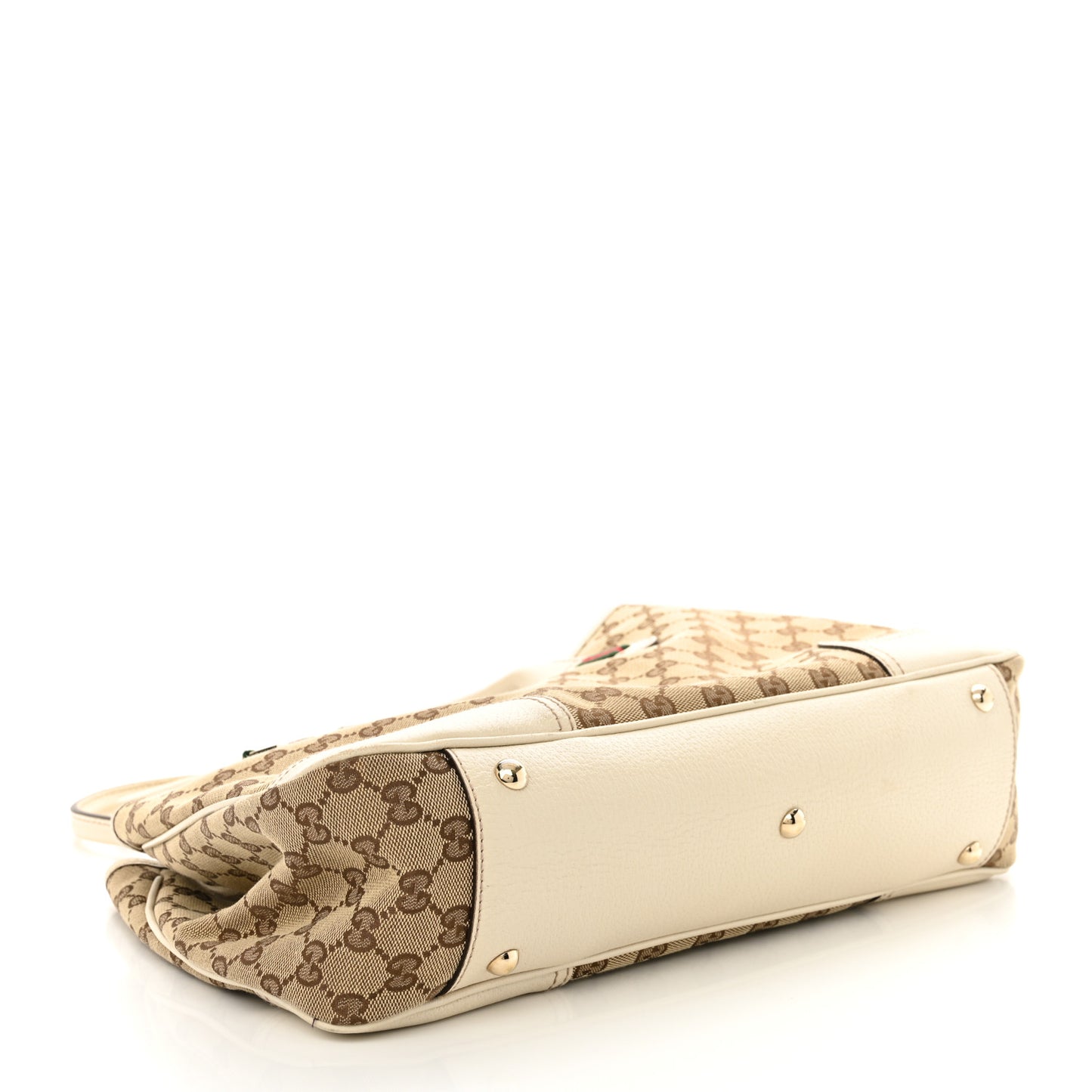 Gucci GG Monogram Princy Tote Canvas Bag - Off White