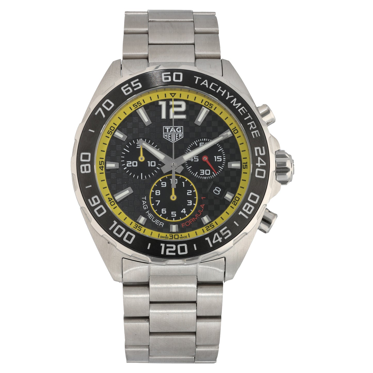 Tag Heuer Formula 1 CAZ101AC 43mm Stainless Steel Watch