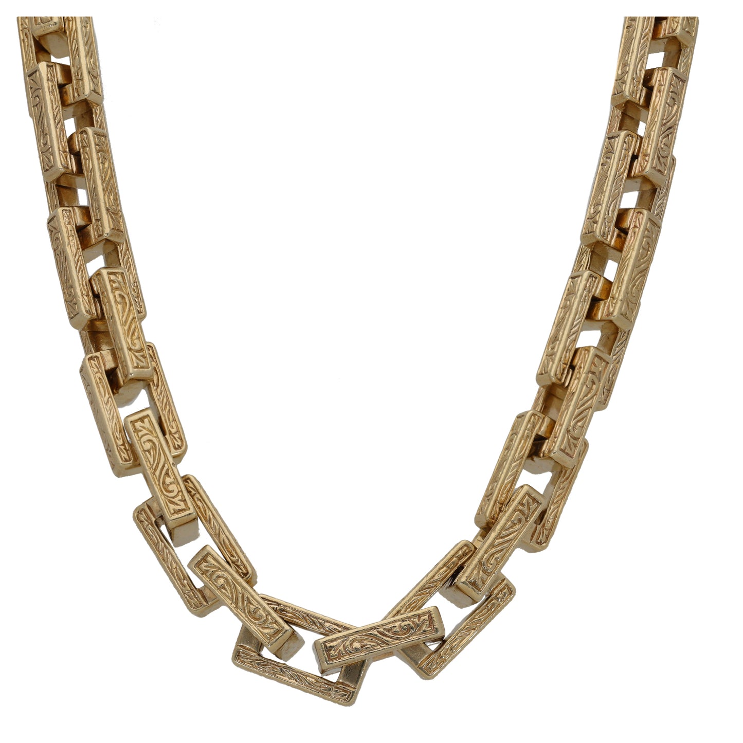 9ct Gold Belcher Chain 26"