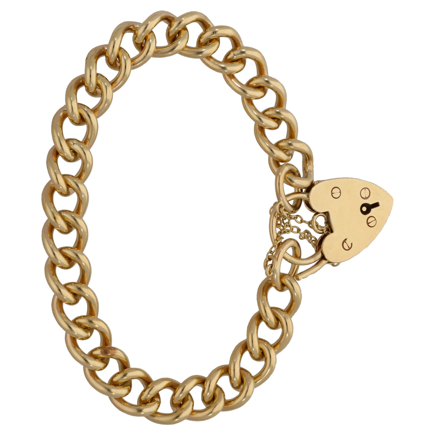 9ct Gold Curb Bracelet
