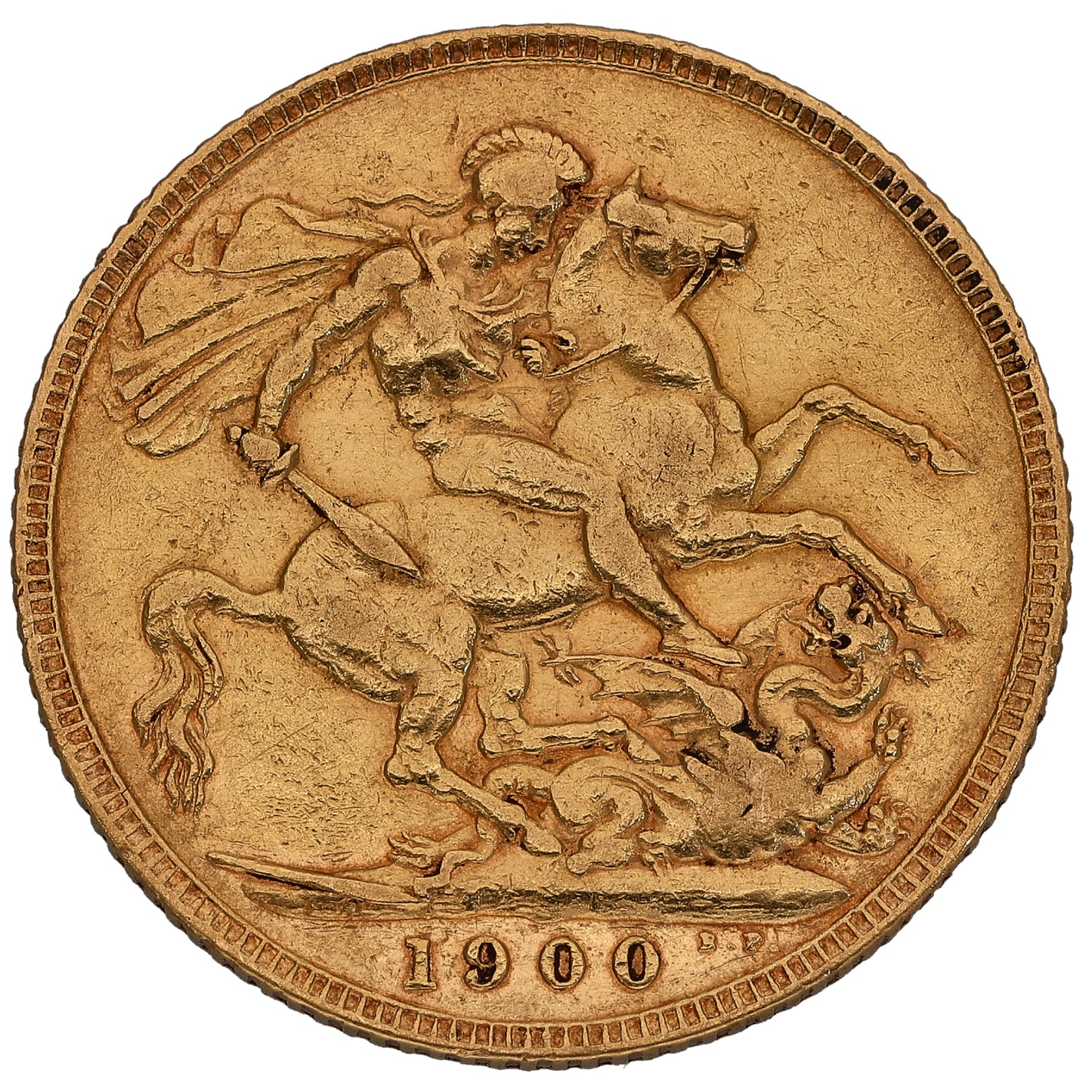 22ct Gold Queen Victoria Full Sovereign Coin 1900